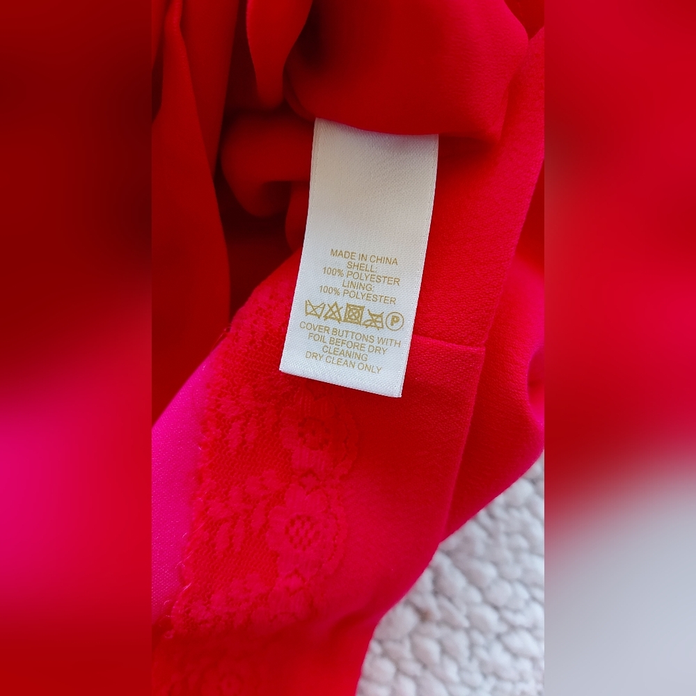 Kate Spade coral pink dress size 10 - Picture 10 of 10